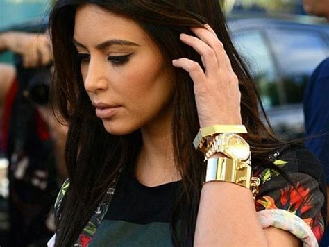 Kim Kardashian wears Rolex watches 